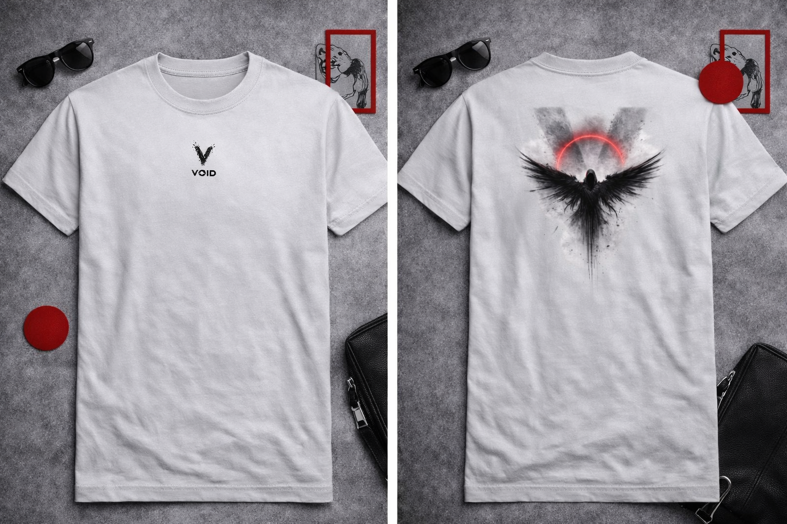 VØID ASCEND T-Shirt - WHITE EDITION
