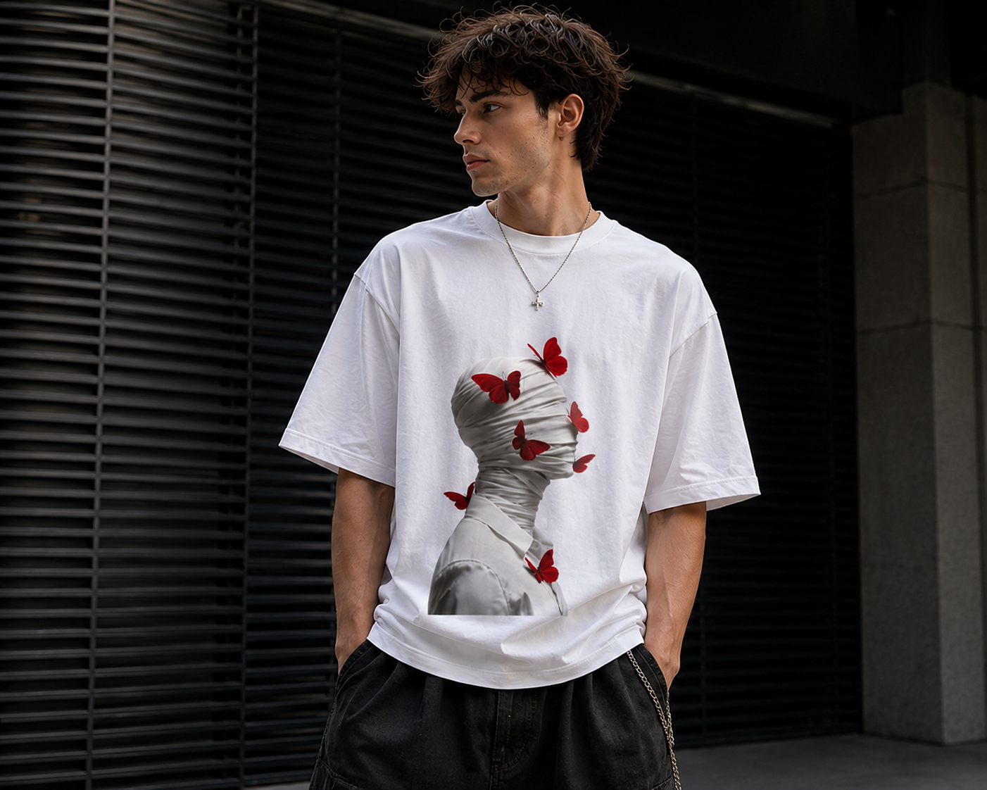 VØID BUTTERFLY EFFECT T-Shirt - WHITE EDITION