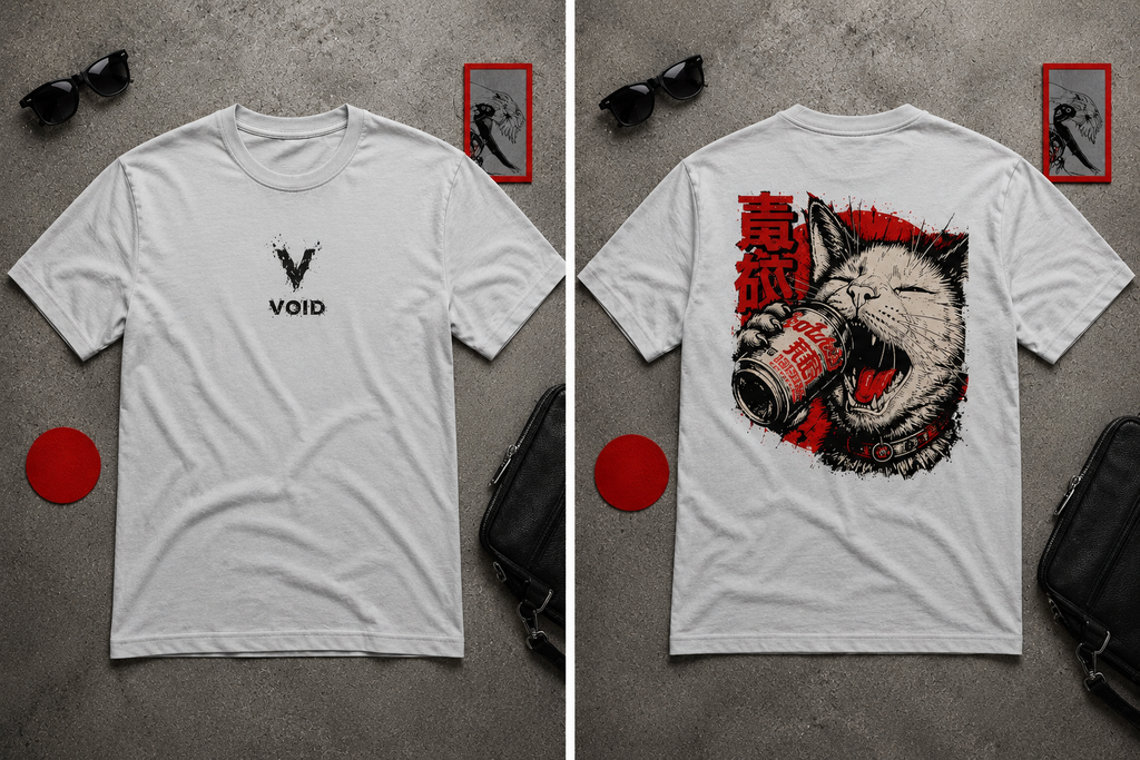 VØID CATHOLLIC T-Shirt WHITE EDITION