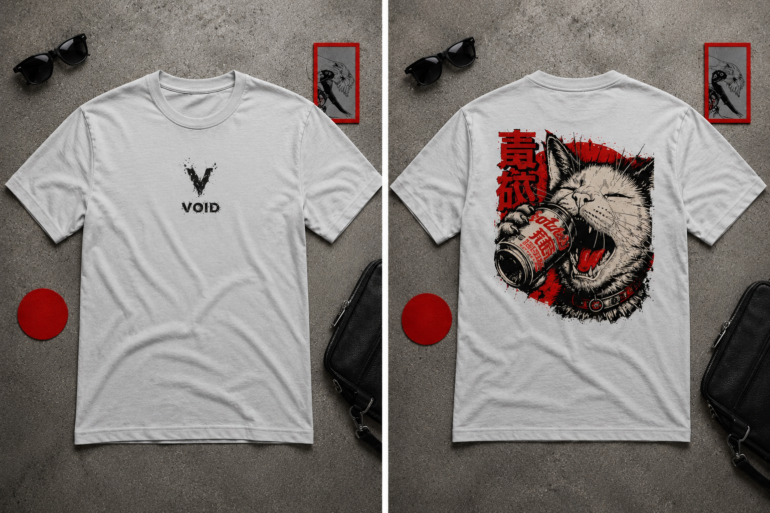 VØID CATHOLLIC T-Shirt WHITE EDITION