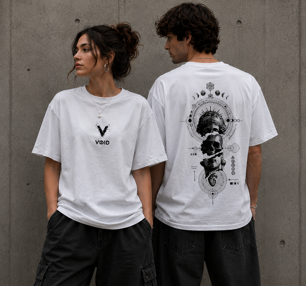 VØID ENIGMA T-Shirt – WHITE EDITION