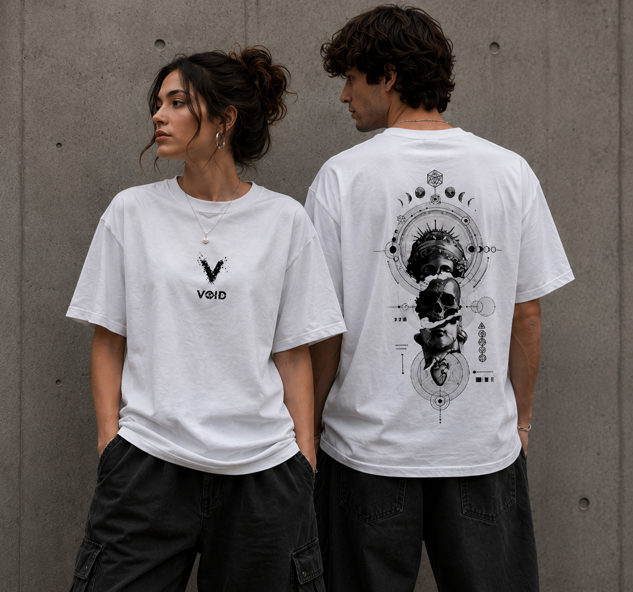VØID ENIGMA T-Shirt – WHITE EDITION